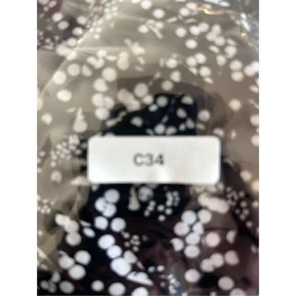 Lululemon power Y tank free spirit black white size 6 rip tag attached Luon - Picture 8 of 8